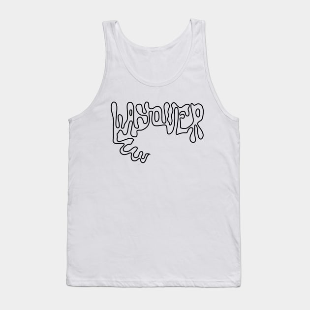 V: LAYOVER, black Tank Top by YoshFridays